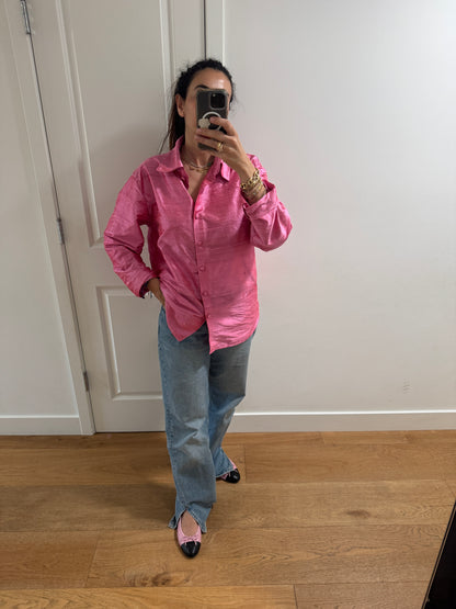 SR01 Silk Button Up Shirt
