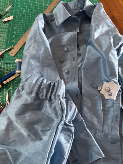 SR01 Silk Button Up Shirt