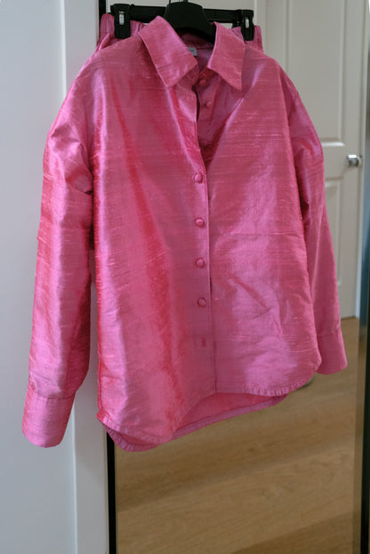 SR01 Silk Button Up Shirt