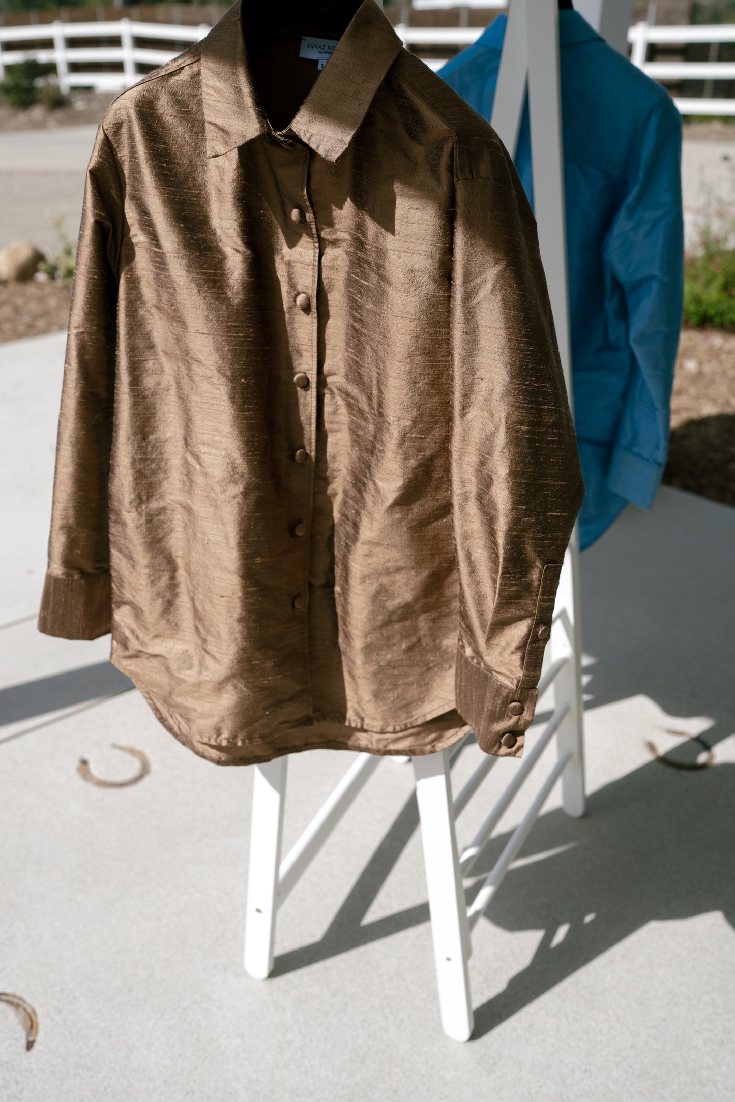 SR01 Silk Button Up Shirt