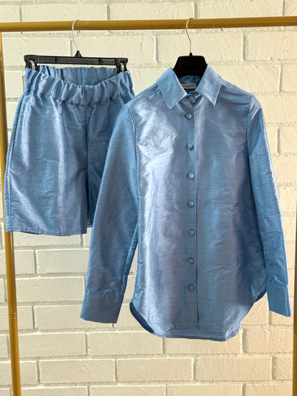SR01 Silk Button Up Shirt