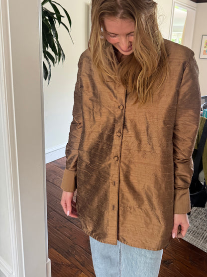 SR01 Silk Button Up Shirt