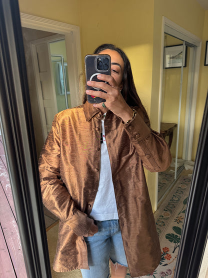 SR01 Silk Button Up Shirt